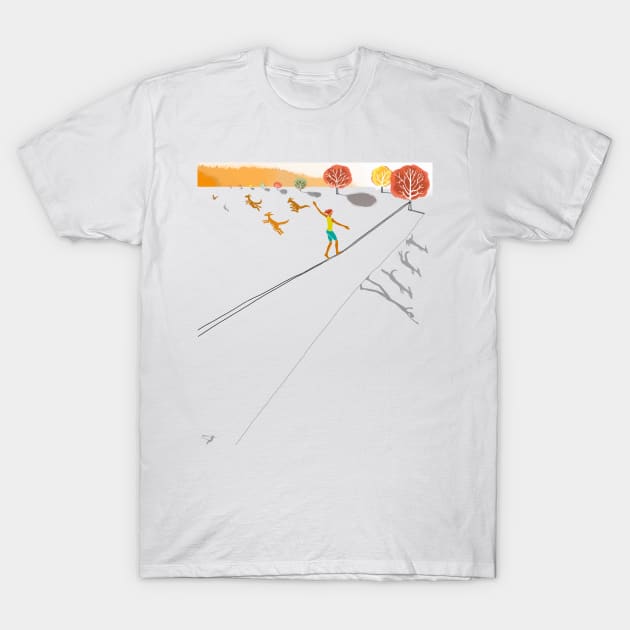 How to live - in balance with nature T-Shirt by mnutz